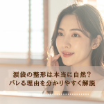 涙袋の整形は本当に自然？バレる理由を分かりやすく解説