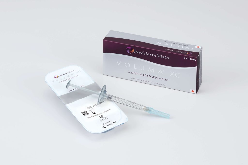 ヒアルロン酸製剤：ボリューマXC