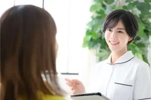 鼻尖形成のダウンタイムについて説明した図
