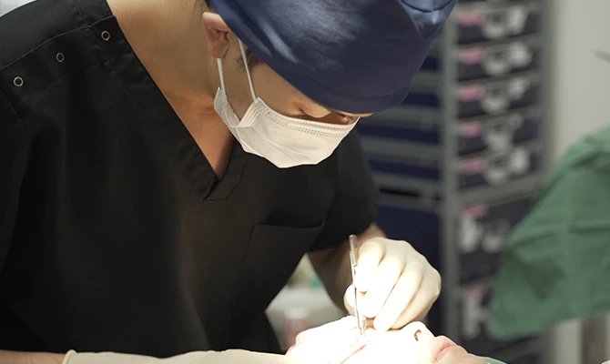 後戻りせず傷跡が残らない工夫