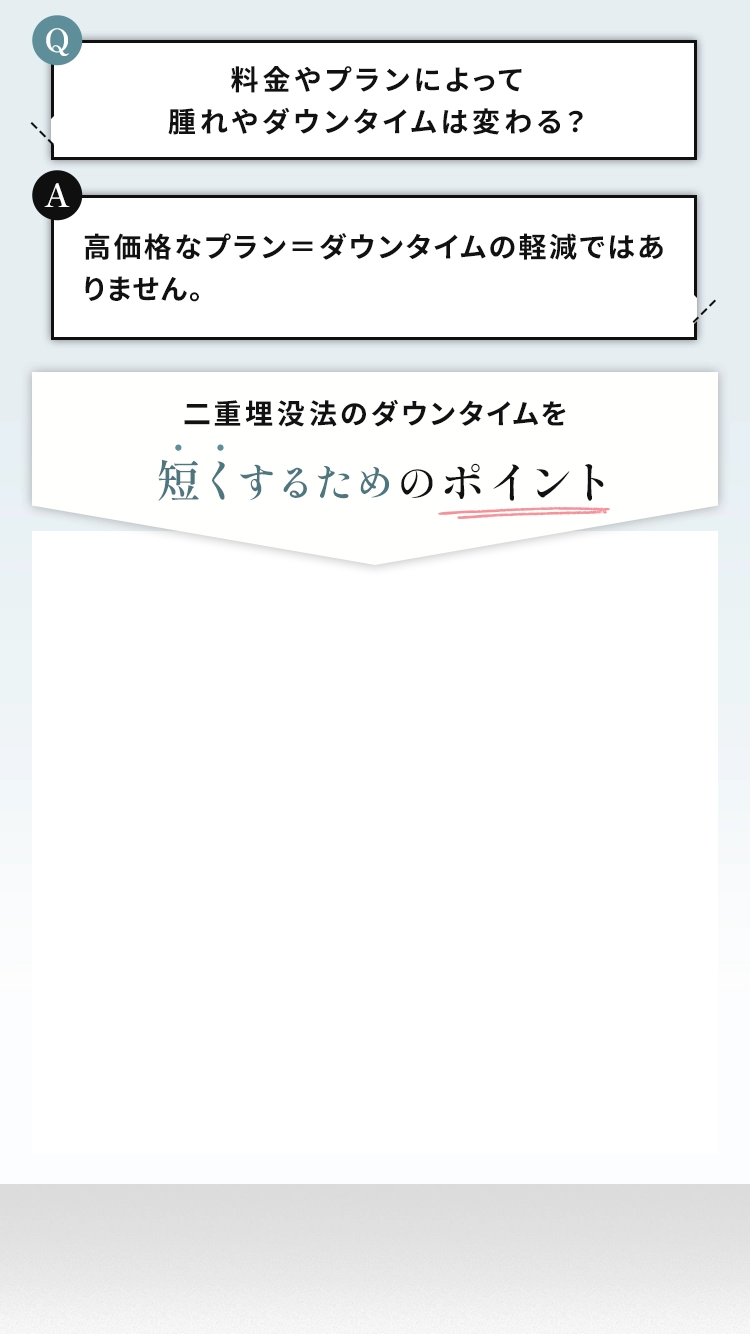 高価格なプラン＝ダウンタイムの軽減ではありません。