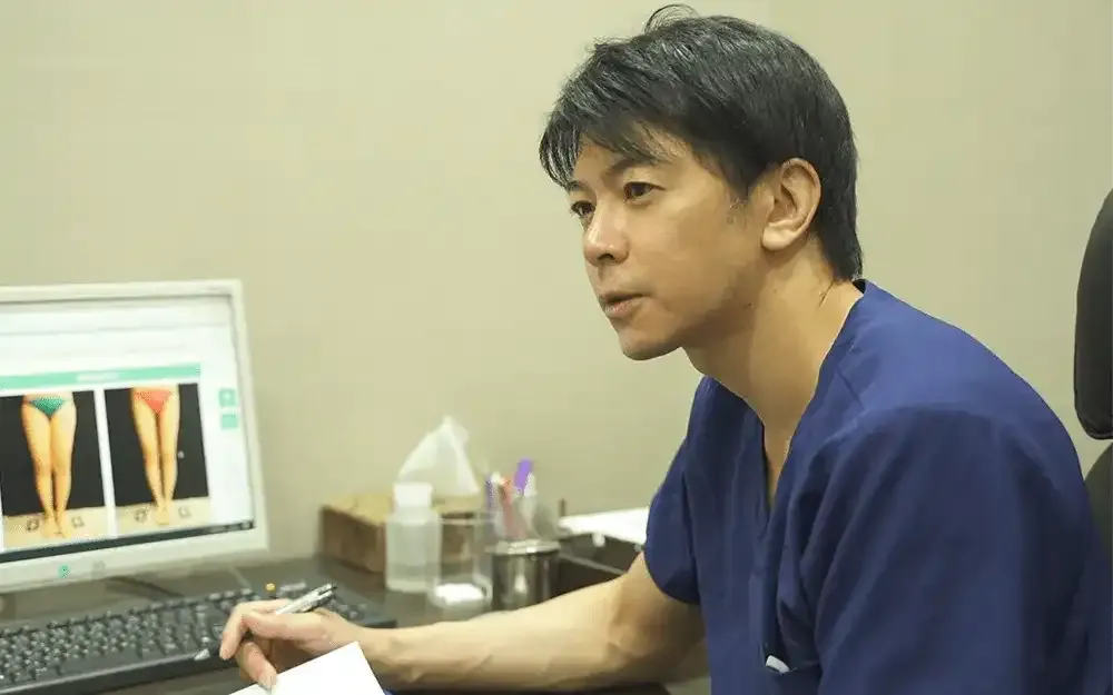 医師とのカウンセリング