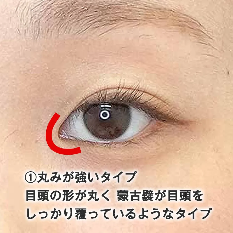 丸みが強いタイプ