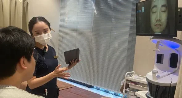 肌状態を客観的な数値で正確に把握できる